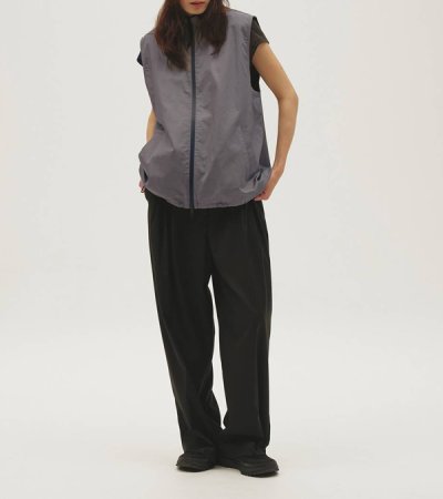 画像7: スタンドカラージップベスト　Standcollar Zip Vest