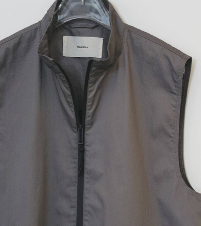 画像4: スタンドカラージップベスト　Standcollar Zip Vest