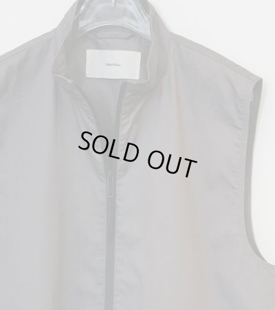 画像4: スタンドカラージップベスト　Standcollar Zip Vest