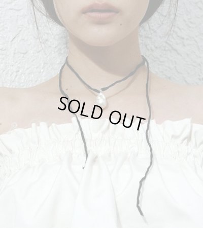 画像7: シルクコード×パールネックレス　Silkcord x Pearl Necklace