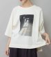 画像13: コットンジャージフォトプリントTシャツ (13)