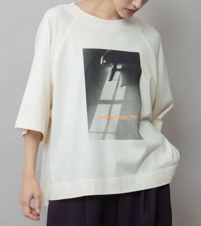 画像12: コットンジャージフォトプリントTシャツ