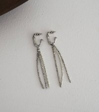 ビーズフリンジピアス　Beads Fringe Pierce