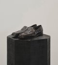 スクエアトゥギャザーローファー　Squaretoe Gather Loafers
