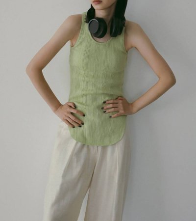 画像7: パディンリブタンクトップ　Padin Rib Tanktop