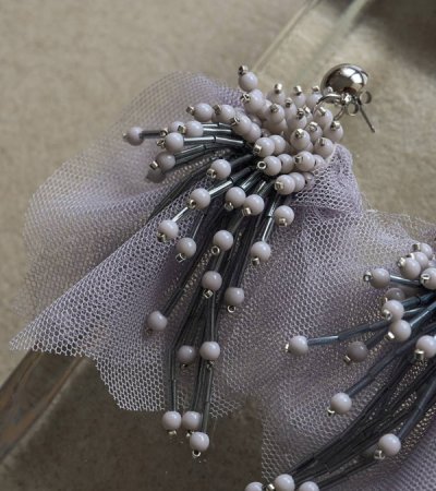 画像6: チュール×ビーズピアス　Tulle x Beads Pierce