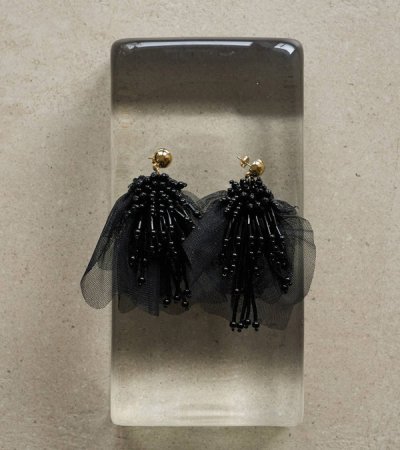 画像4: チュール×ビーズピアス　Tulle x Beads Pierce