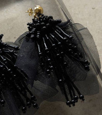 画像5: チュール×ビーズピアス　Tulle x Beads Pierce