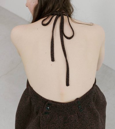 画像12: ホルターネックペプラムニット　Halterneck Peplum Knit
