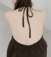 画像12: ホルターネックペプラムニット　Halterneck Peplum Knit (12)