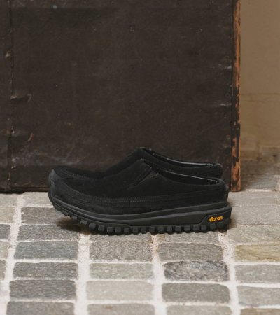 画像4: ビブラムソールレザーサボ　Vibramsole Leather Sabot