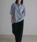 画像8: ボーダールーズポロトップス　Border Loose Polotops (8)