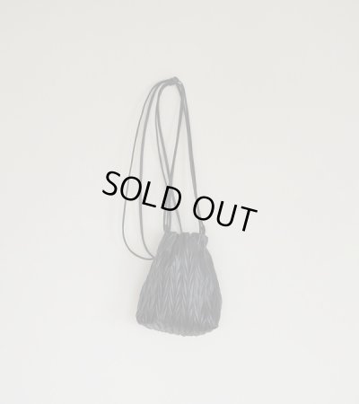画像2: エコレザープリーツパース　Ecoleather Pleats Purse