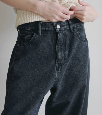画像9: パネルブラックデニム　Panel Black Denim