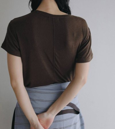 画像9: ウールコンパクトティーシャツ　Wool Compact T-shirts