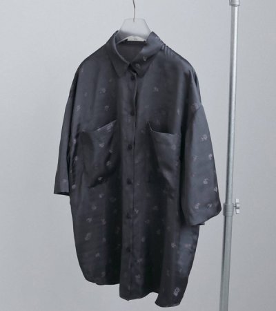 画像2: ジャガードハーフスリーブシャツ　Jacquard Halfsleeve Shirts