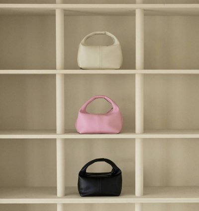 画像1: ワンハンドルレザーバッグ　Onehandle Leather Bag