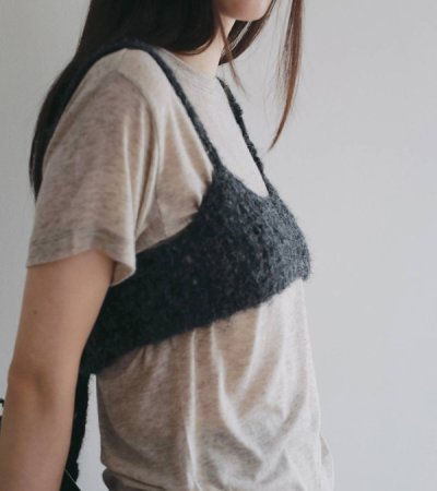 画像11: クロシェニットビスチェ　Crochet Knit Bustier