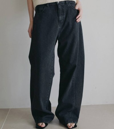 画像7: パネルブラックデニム　Panel Black Denim