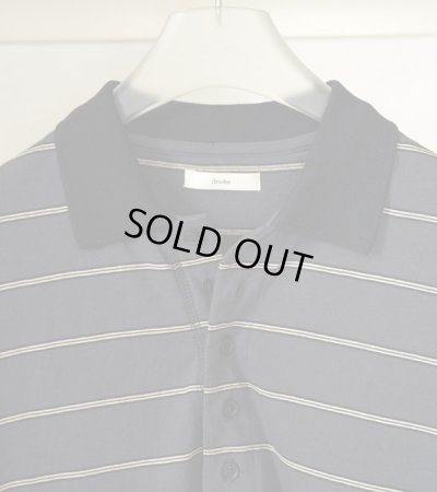 画像7: ボーダールーズポロトップス　Border Loose Polotops