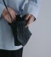 画像13: エコレザープリーツパース　Ecoleather Pleats Purse (13)