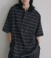 画像16: ボーダールーズポロトップス　Border Loose Polotops (16)