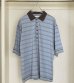 画像2: ボーダールーズポロトップス　Border Loose Polotops (2)