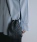 画像12: エコレザープリーツパース　Ecoleather Pleats Purse (12)