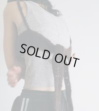 クロシェニットビスチェ　Crochet Knit Bustier