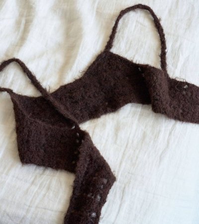 画像5: クロシェニットビスチェ　Crochet Knit Bustier