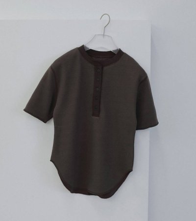 画像2: ハーフスリーブヘンリートップス　Halfsleeve Henley Tops