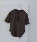 画像2: ハーフスリーブヘンリートップス　Halfsleeve Henley Tops (2)