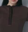 ハーフスリーブヘンリートップス　Halfsleeve Henley Tops