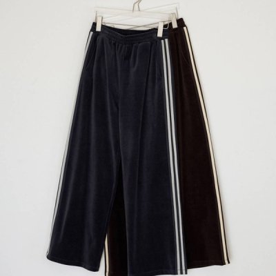 画像1: ベロアトラックパンツ　Velour Track Pants