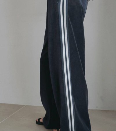 画像17: ベロアトラックパンツ　Velour Track Pants