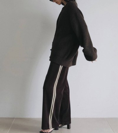 画像7: ベロアトラックパンツ　Velour Track Pants
