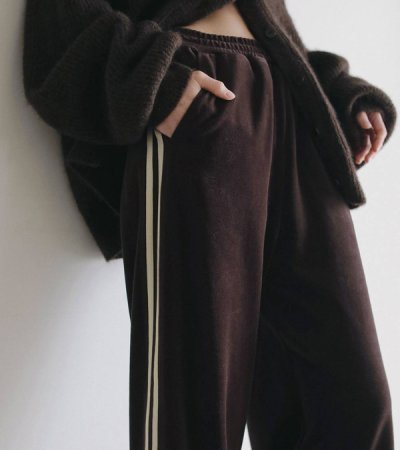 画像10: ベロアトラックパンツ　Velour Track Pants