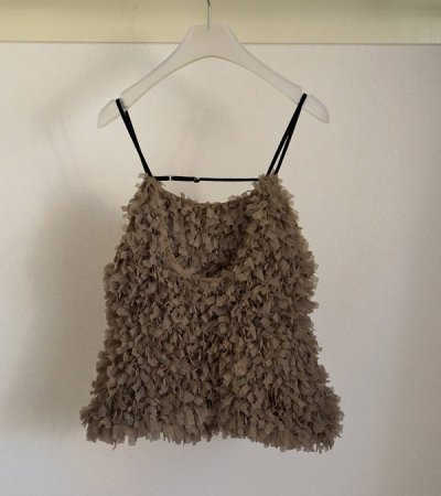 画像4: チュールフリンジキャミソール　Tulle Fringe Camisole