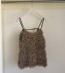 画像2: チュールフリンジキャミソール　Tulle Fringe Camisole (2)
