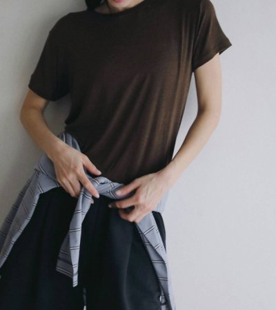 画像17: ボーダールーズロングTシャツ　Border Loose Long T-shirts