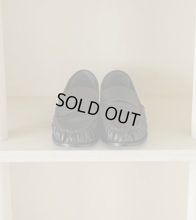 画像1: ギャザーローファー　Gather Loafers