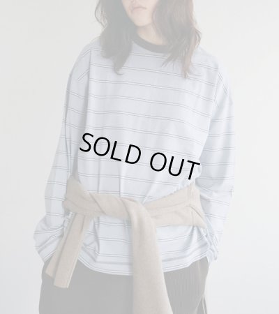 画像11: ボーダールーズロングTシャツ　Border Loose Long T-shirts