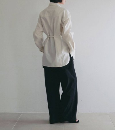 画像11: カシュクールコットンシャツ　Cachecoeur Cotton Shirts