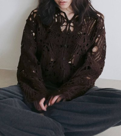 画像8: エンブロイダリーオーバーシャツ　Embroidery Over Shirts