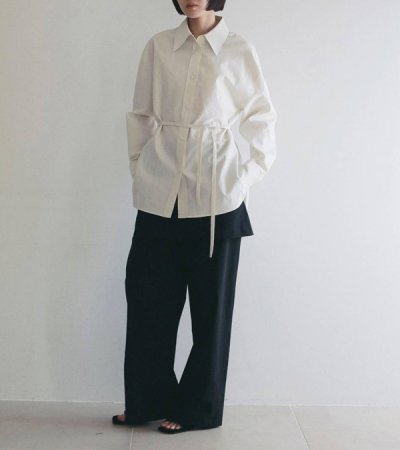 画像10: カシュクールコットンシャツ　Cachecoeur Cotton Shirts