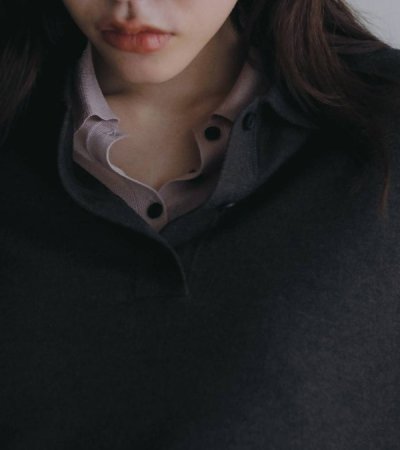 画像13: シアーポロニット　Sheer Polo Knit