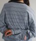 画像12: ボーダールーズロングTシャツ　Border Loose Long T-shirts (12)