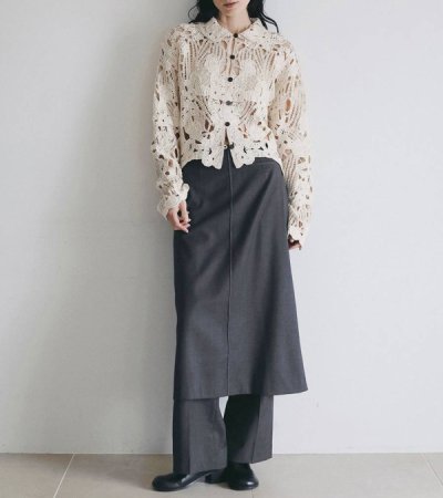 画像11: エンブロイダリーオーバーシャツ　Embroidery Over Shirts