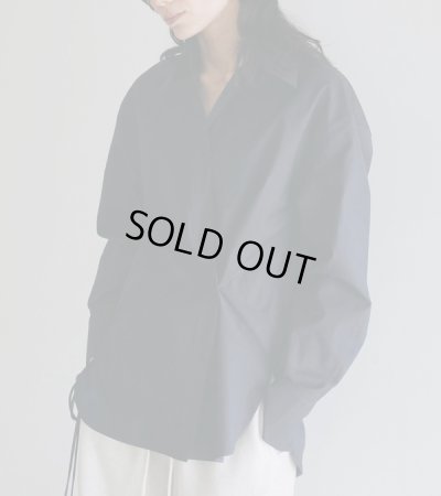 画像1: カシュクールコットンシャツ　Cachecoeur Cotton Shirts