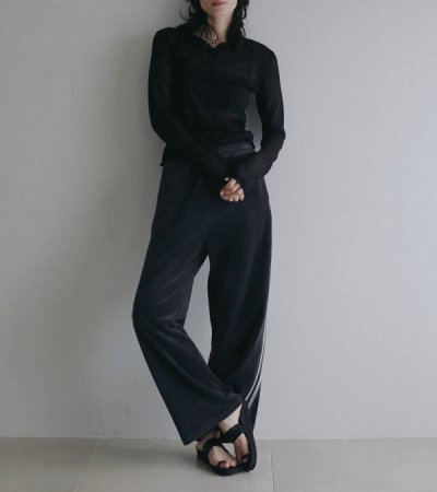 画像9: シアーポロニット　Sheer Polo Knit